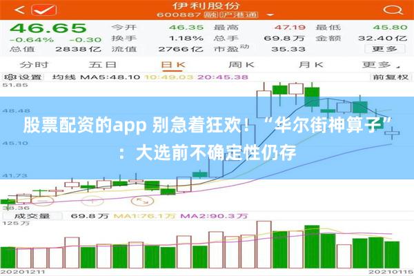 股票配资的app 别急着狂欢！“华尔街神算子”：大选前不确定性仍存