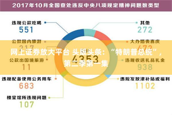 网上证劵放大平台 头版头条：“特朗普总统”，第二季第一集